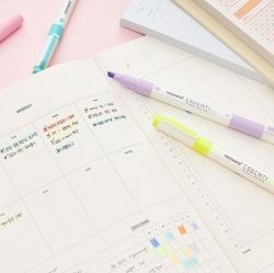 Essenti Twin Highlighter, 12Count 