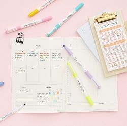 Essenti Twin Highlighter, 12Count 