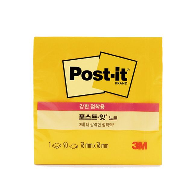 포스트잇 노트 강한점착용 654 (76x76)