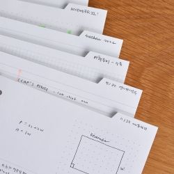 Freestyle Index Pad - A5 Size