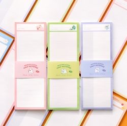 Monster School Half Note Pad, B5 Half Size 