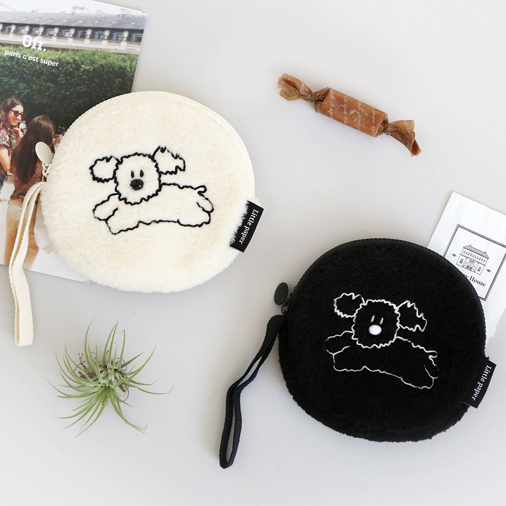 Little Peper Run Peper Boucle Circle Pouch