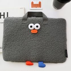 Brunch Brother Pompom Boucle Wide Laptop Pouch, 13 Type