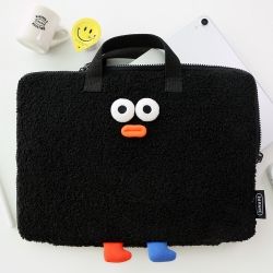 Brunch Brother Pompom Boucle Wide Laptop Pouch, 13 Type