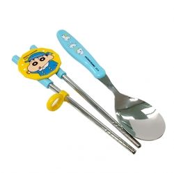 Crayon Shin Chang Spoon and Chopsticks Set
