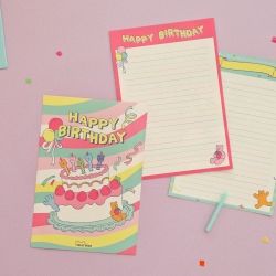 Daily Letter Paper (Jelly bear) 05-08