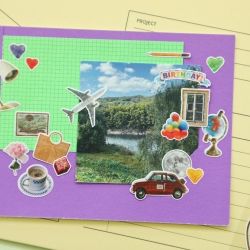 Line Hologram Sticker 01-08