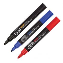 Liquid Permanent Marker(2mm), 12Count 