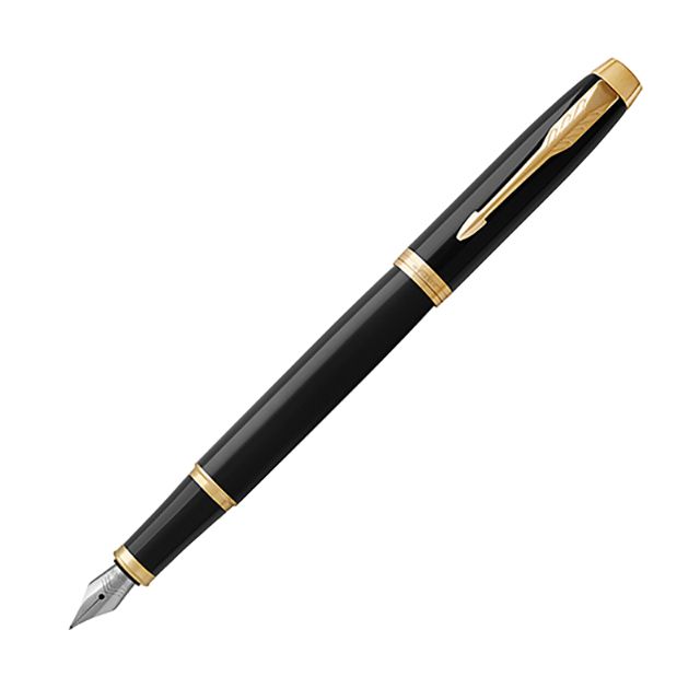 Parker Im Core Lacquer Black Fountain Pen GT