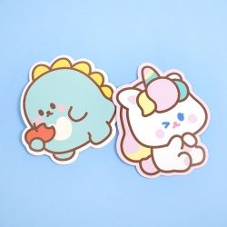 Pocket friends eraser pencil 1set 