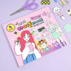 My Idol life Paper Doll Collection Book