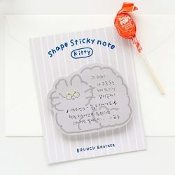 Romane Shape Sticky Note
