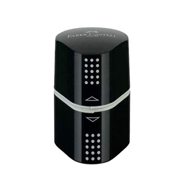 Trio Pencil Sharpener Black 10pcs
