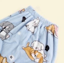Lying Doggie Wearable Blanket, Skirt Blanket 