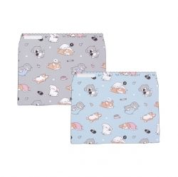 Lying Doggie Wearable Blanket, Skirt Blanket 