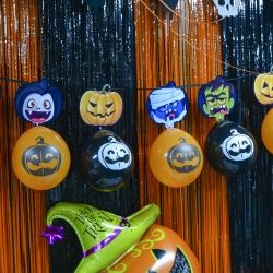 NEW halloween BALLOON GARLAND