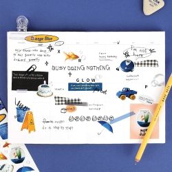 Mini Deco Object Sticker 8 Sheets Set 