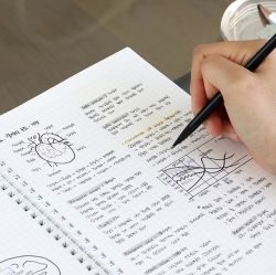 Mind Snap Spring Notebook (Grid B5)