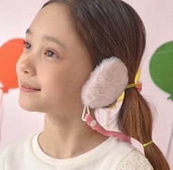 Point Button Earmuffs(L), Ear Covers 