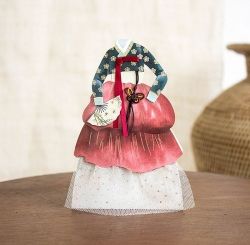 Korea Traditional Hanbok Card for Women 0003