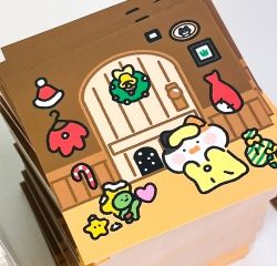 Annyang Christmas Sticker Set
