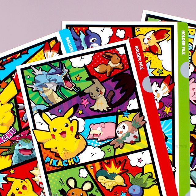 Pokemon File Holder 10ea