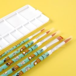 Painting Brush Set with Palette