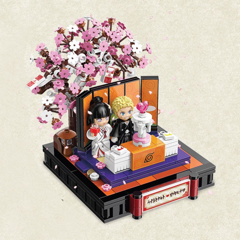 KEEPPLEY Block Naruto Series_Marriage reception between Naruto and Hinata