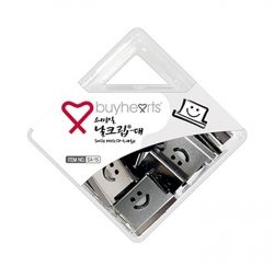 Smile Silver Clam Clip Refills(L) SA-15