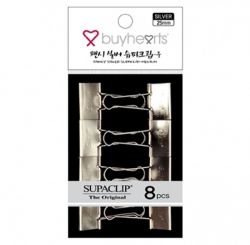 Fancy Silver Binder Clips(M), FSSUM