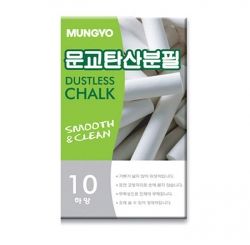 Dustless Chalks White 10Count 
