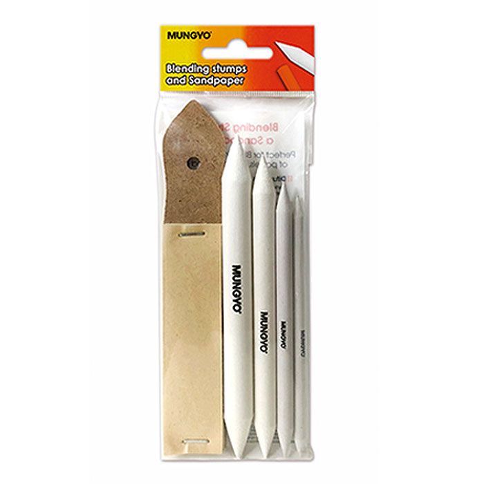 Blending Stumps and Sandpaper 