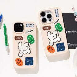 Brunch Brother Poodle silicone case iPhone14