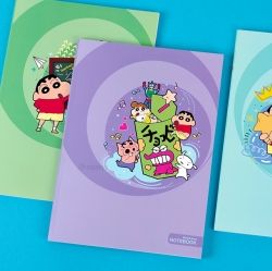 Shin-Chan Binding Notebook 