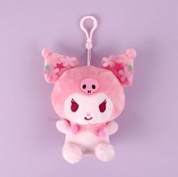 Kuromi Cherry Blossom Keychain 13cm
