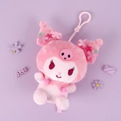 Kuromi Cherry Blossom Keychain 13cm