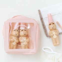 DONATDONAT Bear Travel Bottle Set