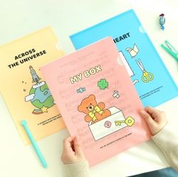 Elementary School Graphics L-Holder, for A4 Papers 