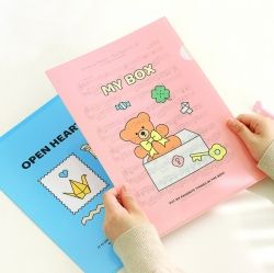 Elementary School Graphics L-Holder, for A4 Papers 