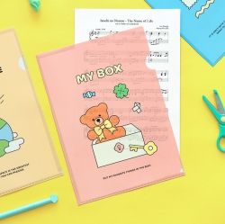 Elementary School Graphics L-Holder, for A4 Papers 