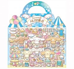 Cinnamoroll Castle 3D Soft Sticker in Bag