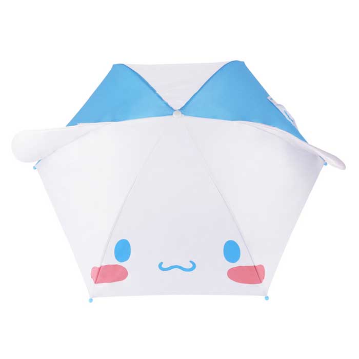 CINNAMOROLL 47cm Face 3D Manual Umbrella