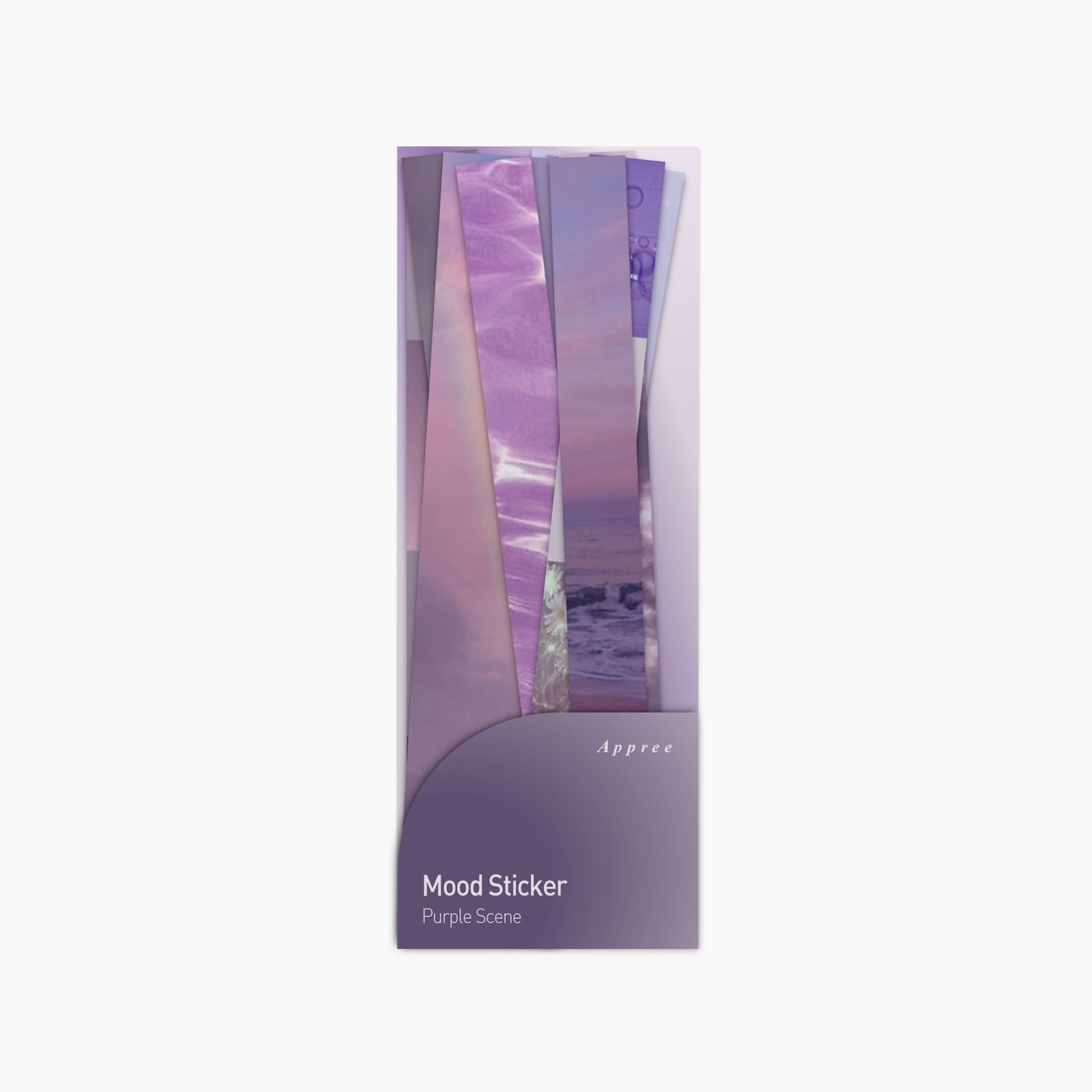 Mood Sticker - Purple Scene