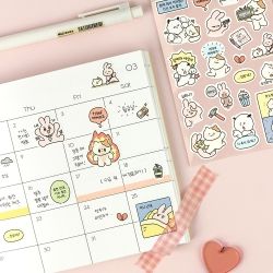 Ppojack Emotions Variety Stickers Pack, 8-Piece Set 