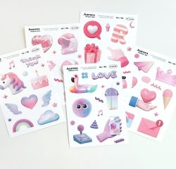 Sticker Set - Aurora