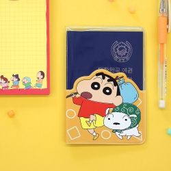Crayon Shinchan Clear passport case