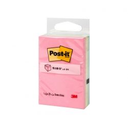 Post-it Note Cube Pastel 656 (51x76)