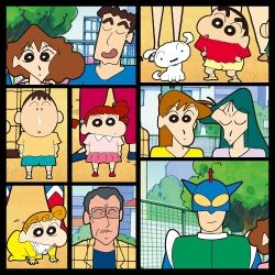 Shin Chan Jigsaw Puzzle 500 Pieces, Kindergarten Family