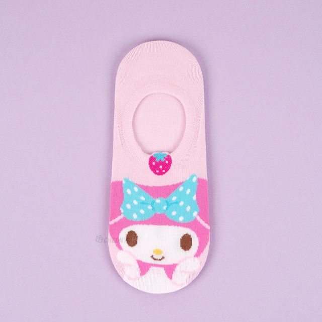 Sanrio Whopping no show socks, One Size 220-260mm