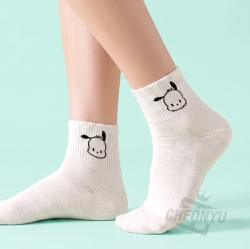 Sanrio Bon Bon Long socks, One Size 220-260mm